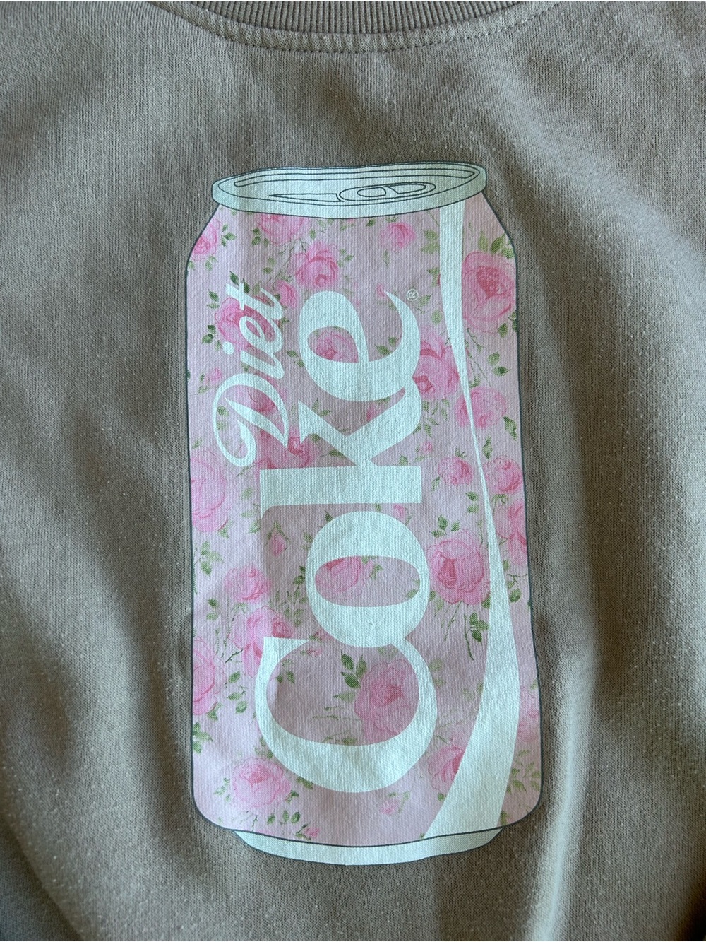 Altar’d State Diet Coke Sweatshirt with Pink Ribbon Detail - Picture 2 of 5